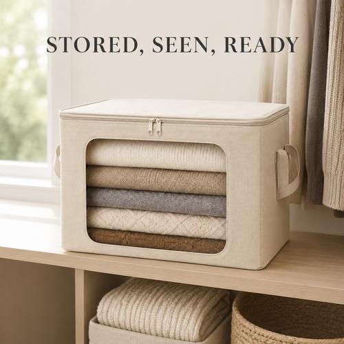 ClearView Sweater Storage Bin