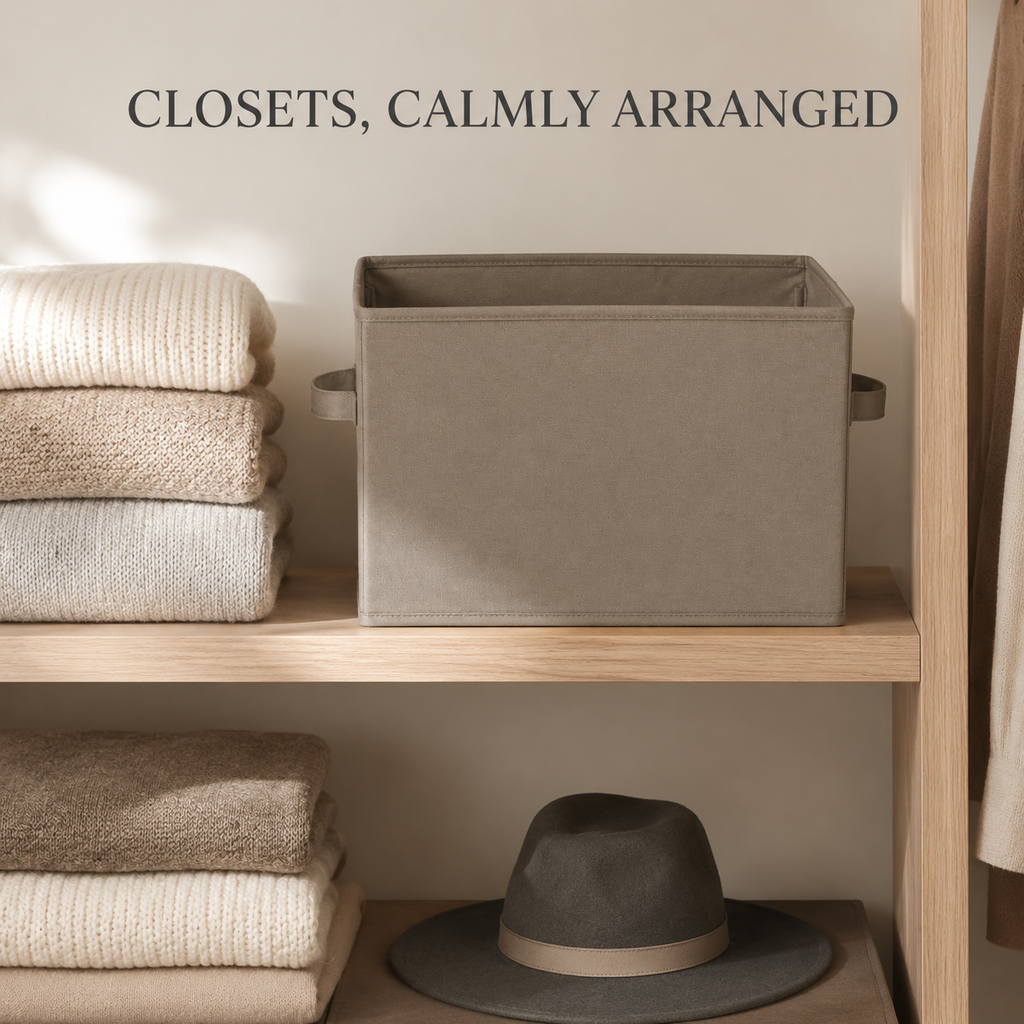 ShelfNest Foldable Closet Bin