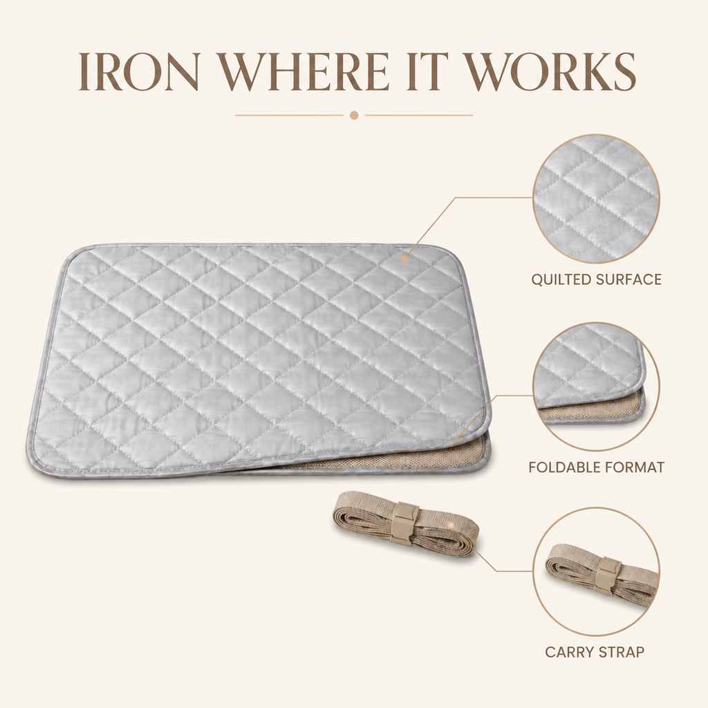PressRest Foldable Ironing Mat