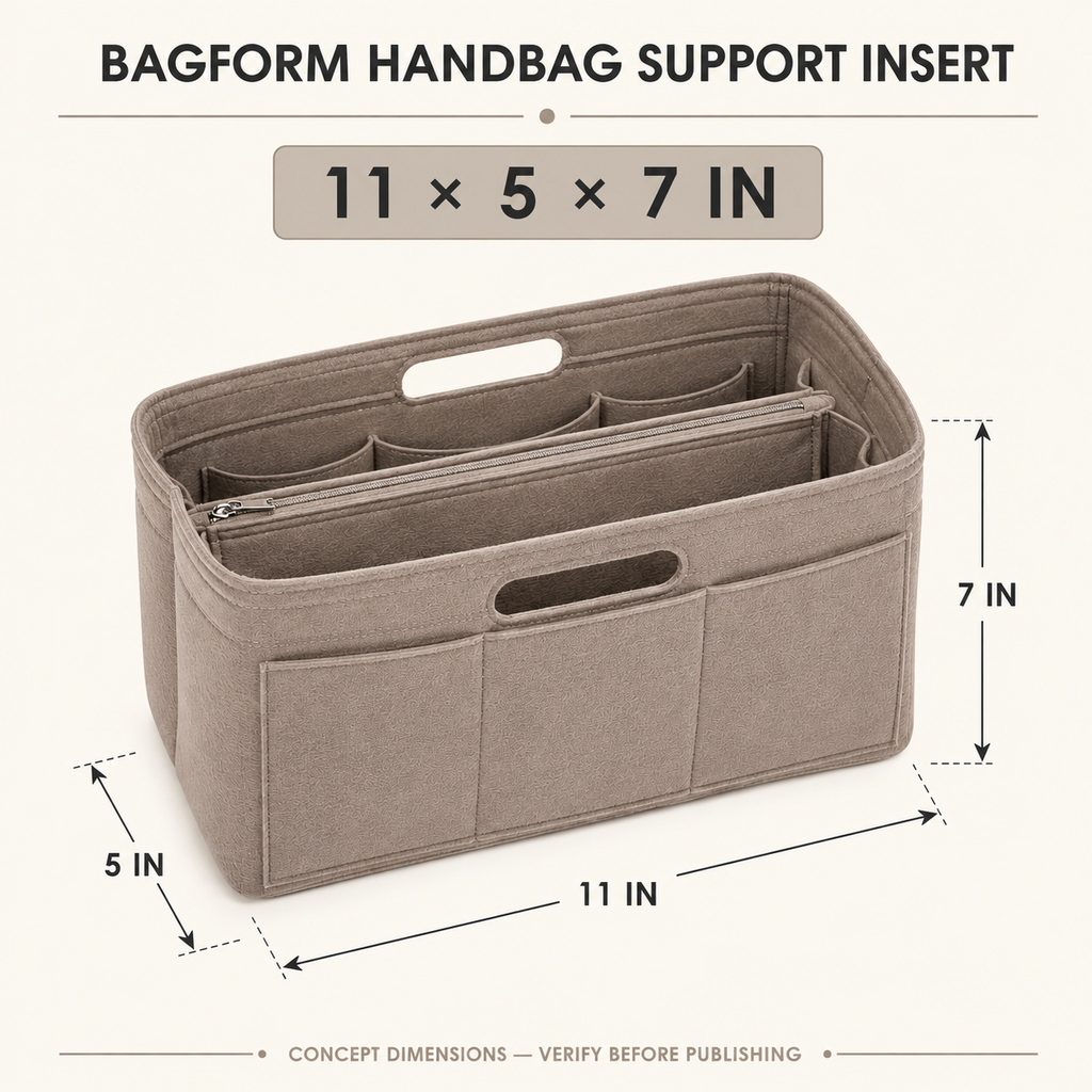 BagForm Handbag Support Insert