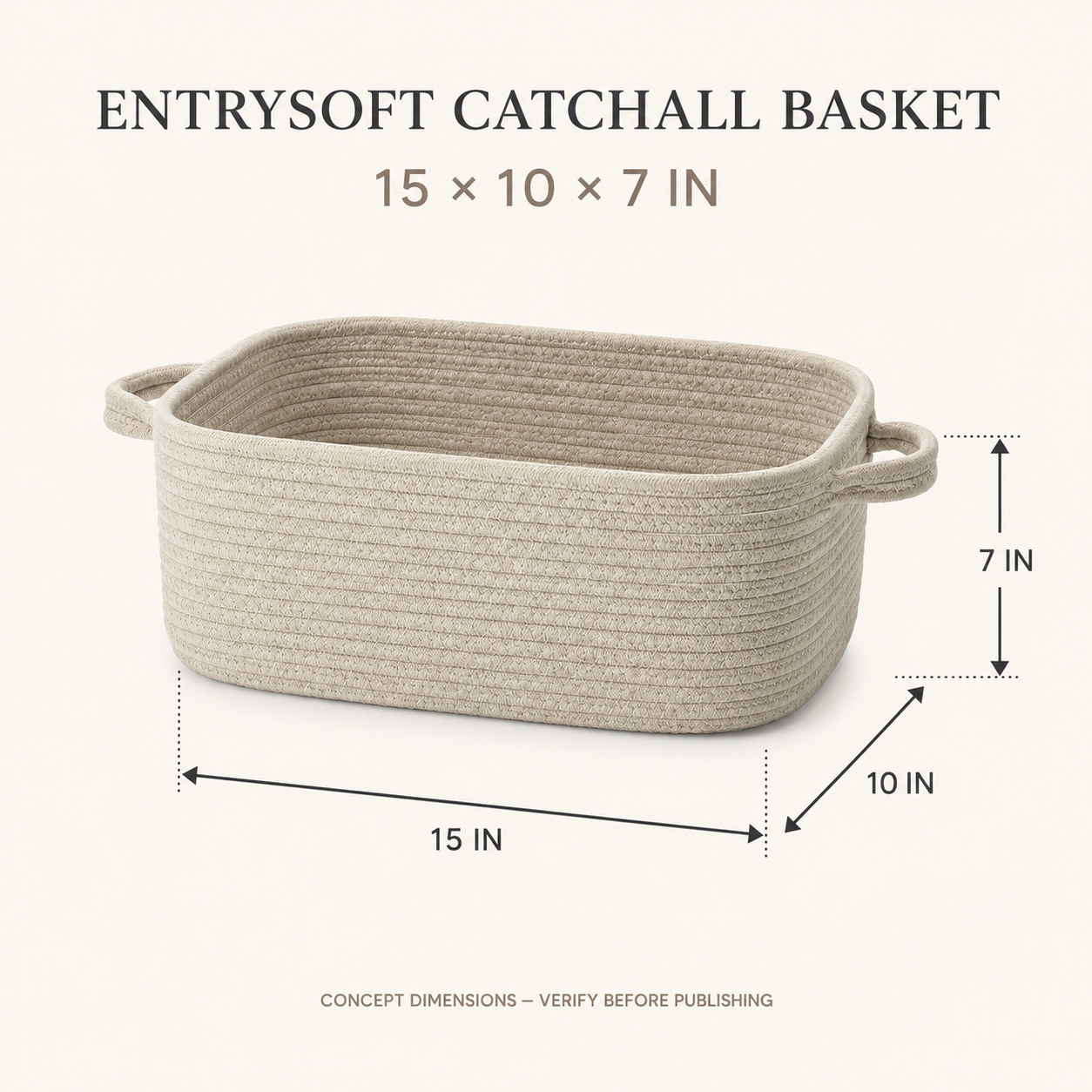 EntrySoft Catchall Basket