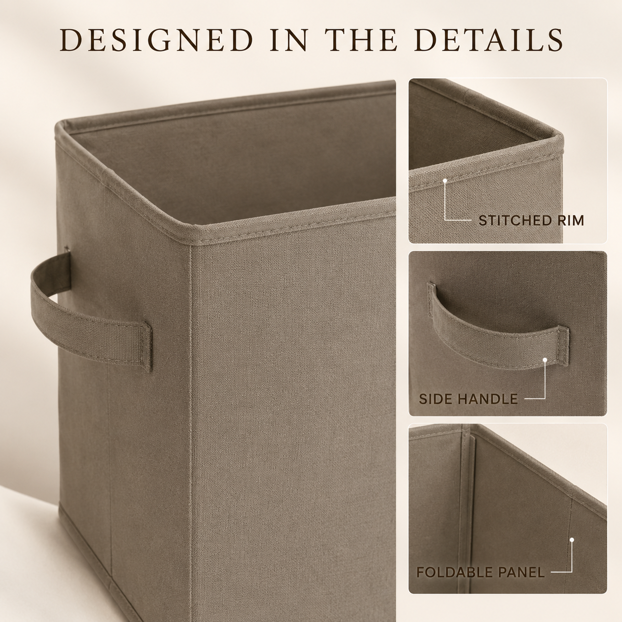 ShelfNest Foldable Closet Bin